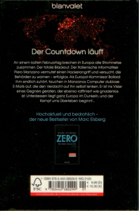 Rückcover Marc Elsberg - Blackout