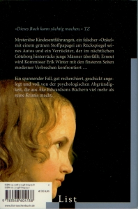 Rückcover Åke Edwardson - Der Himmel auf Erden