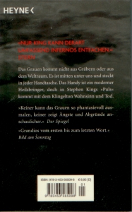 Rueckcover Stephen King - Puls