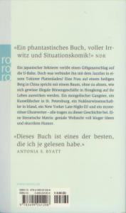 Rückcover David Mitchell - Chaos