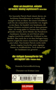 Rückcover Andrew Pyper - Die Stunde des Sandmanns