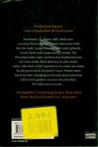 Rückcover John Ajvide Lindqvist - So ruhet in Frieden