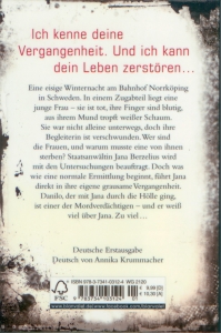 Rückcover Emelie Schepp - Weißer Schlaf